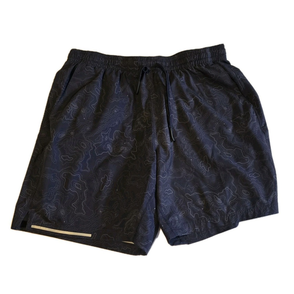 Bear Bottom Beach Shorts Swim Trunks Mens XL Navy Summer Surfing Vacation